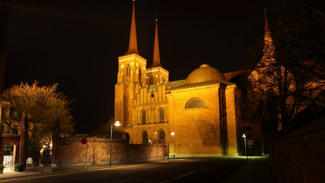 Roskilde Cathedral in Denmark. 