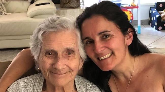 Mercedes Maguire and her mum Teresa Florez, With mum shortly after we discovered she had dementiaPicture: Supplied