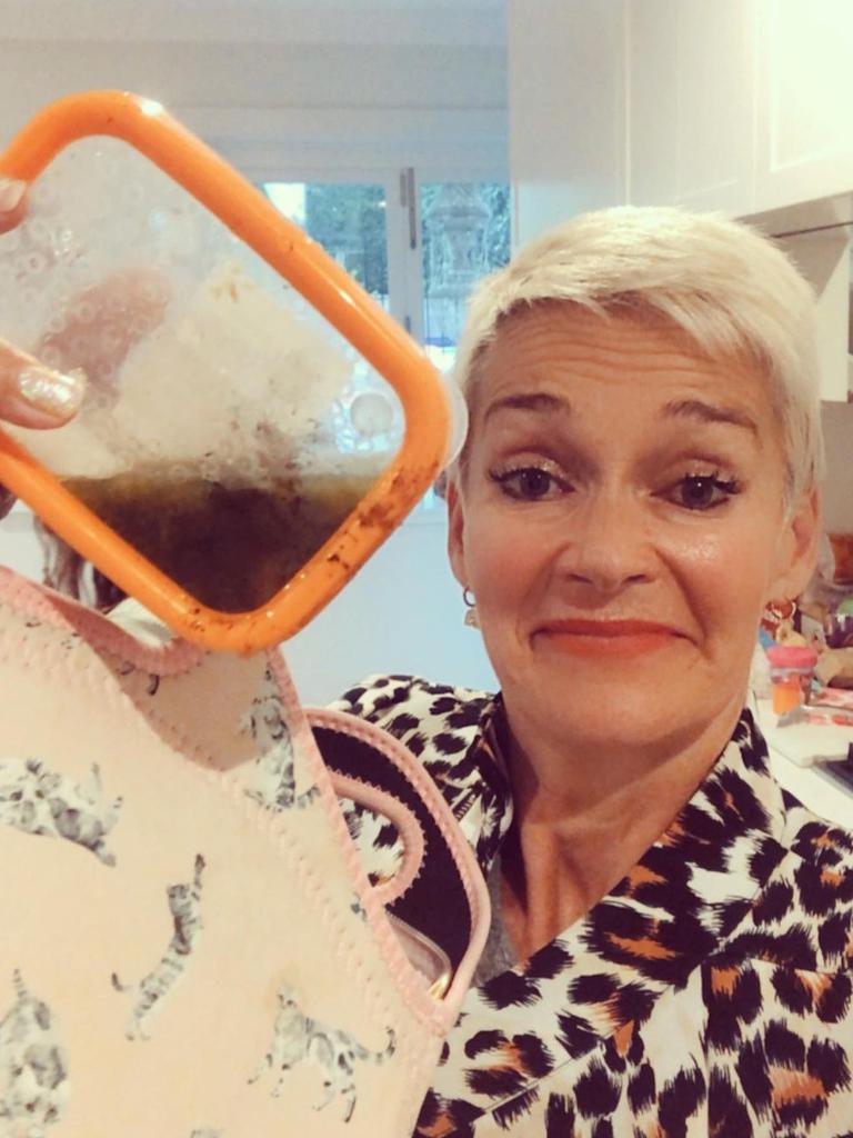 Jessica Rowe made a disgusting find in her daughter’s lunch box. Picture: Instagram/JessicaRowe