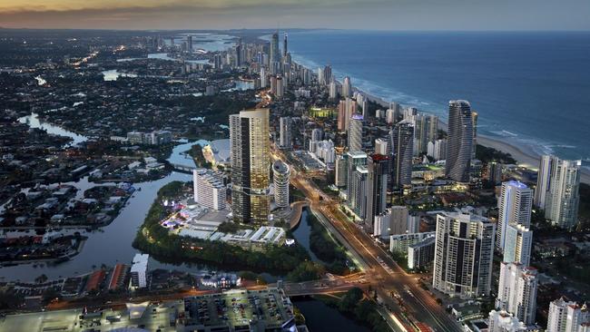 Artist’s impression of $400 million tower planned for Star Casino on the Gold Coast as part of their master plan