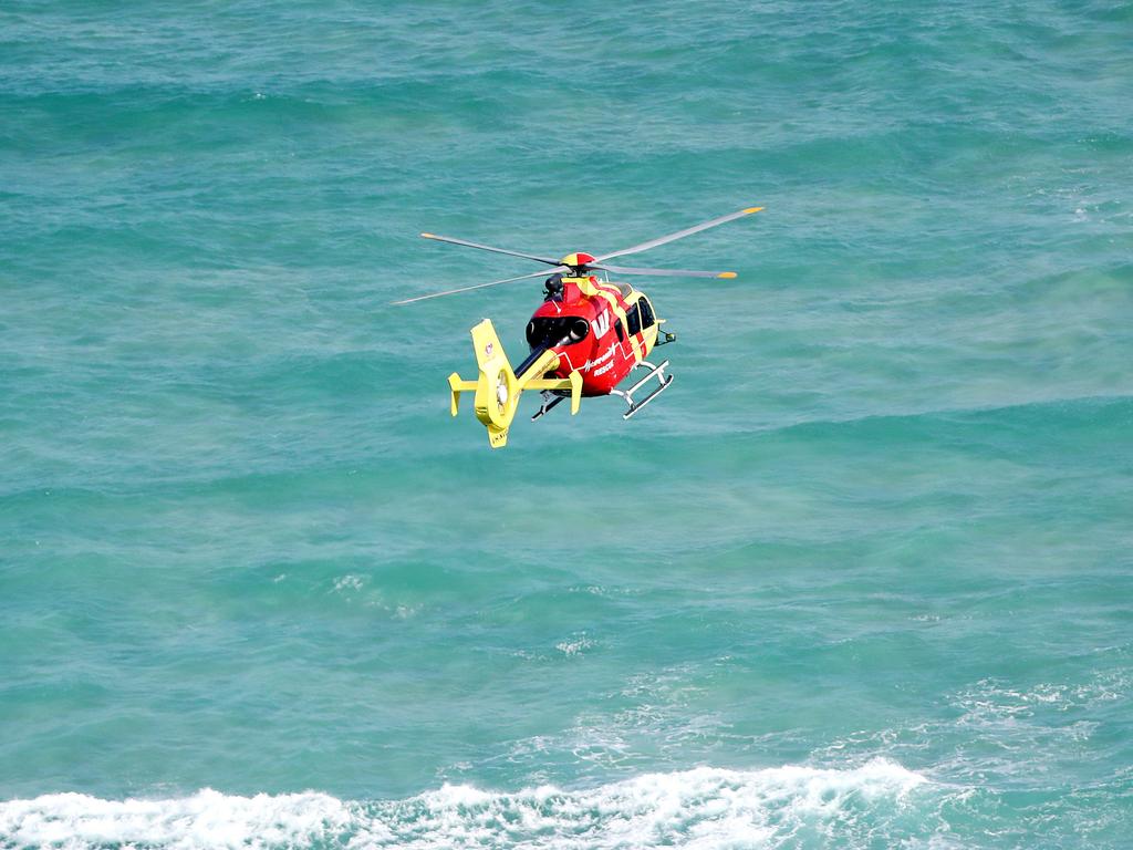 The search for the missing Yak-52 plane around South Stradbroke Island (Jumpinpin) where the pilot and passenger on board are still missing. Picture: NIGEL HALLETT