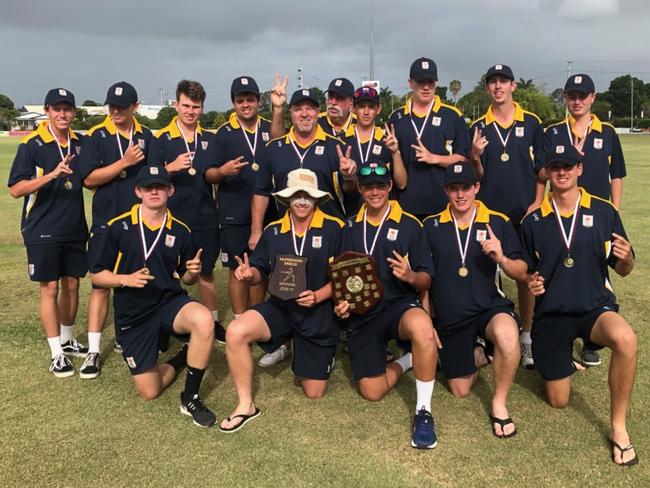 The Gold Coast Thunder’s victorious McPherson Shield side.