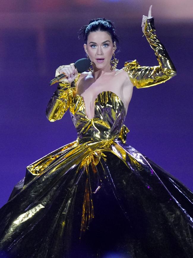 Katy Perry was one of the headline acts at the big event. Picture: Yui Mok – WPA Pool/Getty Images