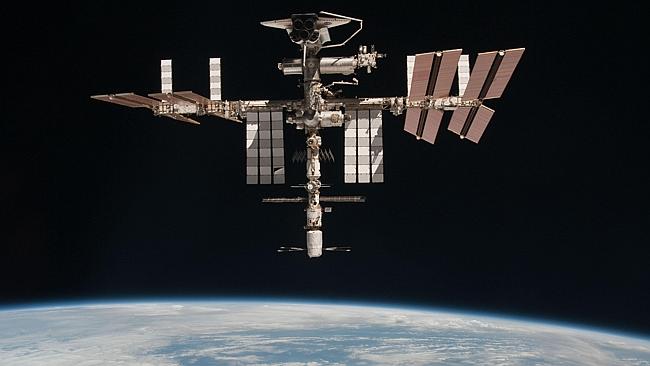 The ultimate getaway ... the International Space Station. Picture: NASA/Paolo Nespoli