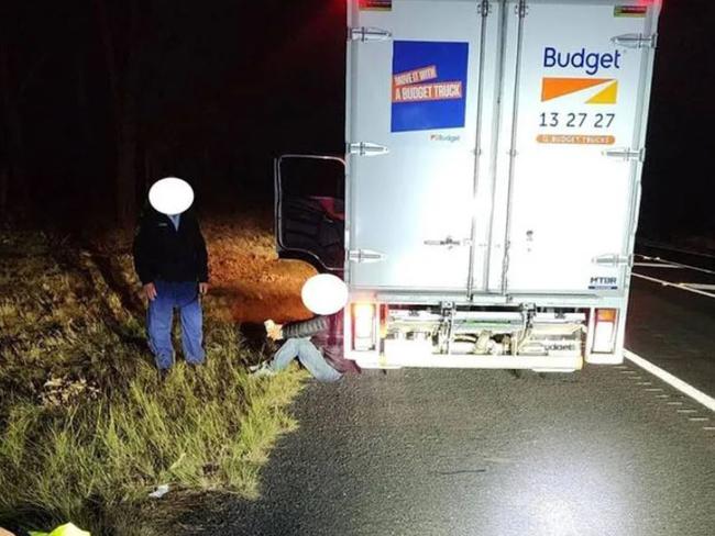 Two men were arrested after cops discovered what they had been transporting. Picture: NSW Highway Patrol