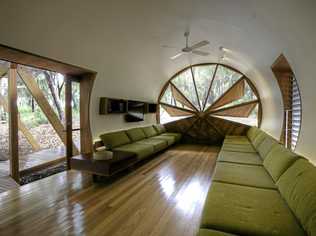 OUTSIDE IN: The Pods is a uniquely designed beach house set on an acre of pristine native forest.