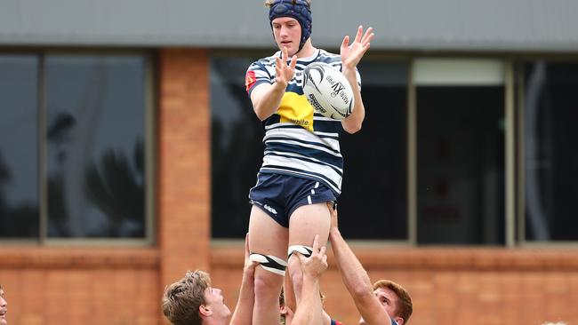 Brothers Oliver Harvey during the Colts 1 rugby union match between Brothers and Wests. Picture: Tertius Pickard