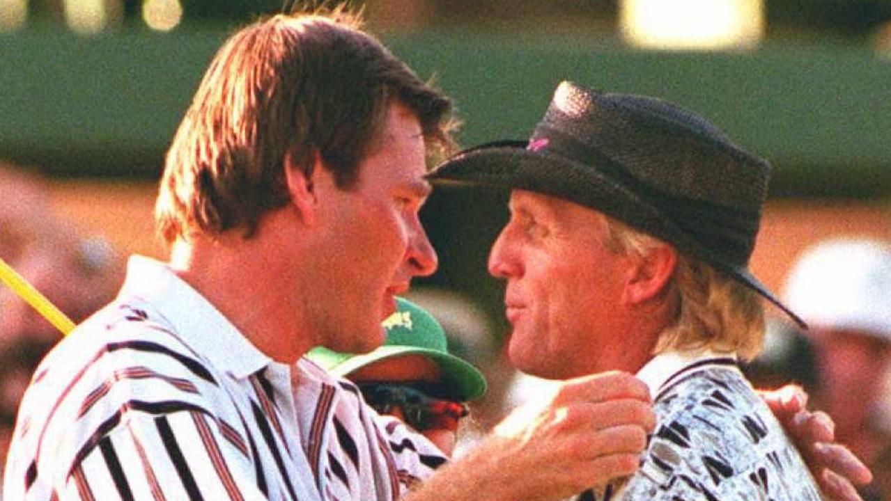 Australia’s golf stars still remember the day Greg Norman fell short.