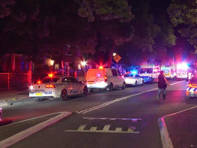 Up to seven ambulances raced to Ninth Ave, Campsie. Picture: TNV