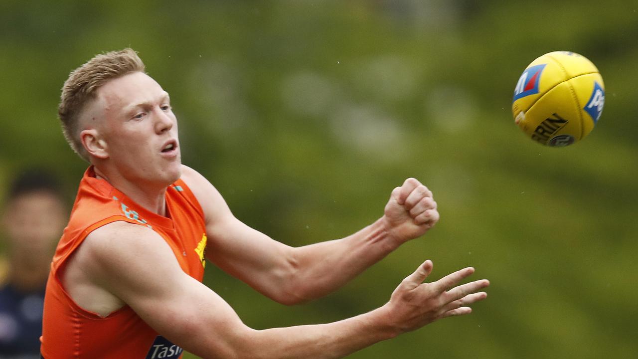 James Sicily in action during Hawthorn’s intra-club Match. Picture: Daniel Pockett/AFL Photos