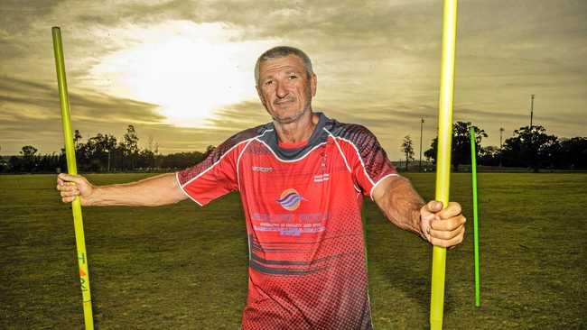 HIGH STAKES: South Grafton Rebels coach Craig Youngjohns is ready to take on a new challenge of bush football and he has a simple philosophy to do it. Picture: Matthew Elkerton