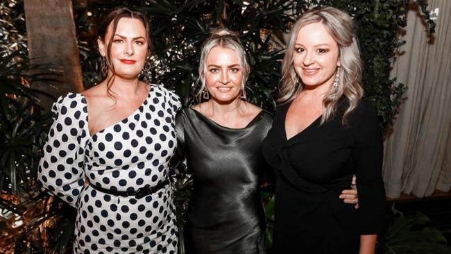 Emma Swan with her Medaco business partners Aisling Waters and Leona Gallagher