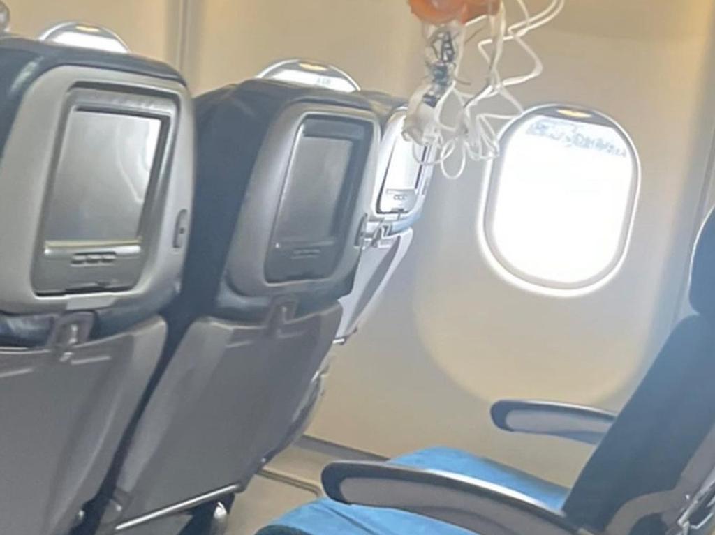 The turbulence caused chaos on the flight. Picture: Jonathan McCall