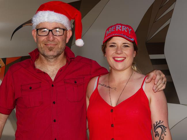 David &amp; Narissa Knight pictured outside Opal Tower Brushbox Street. Picture: Monique Harmer