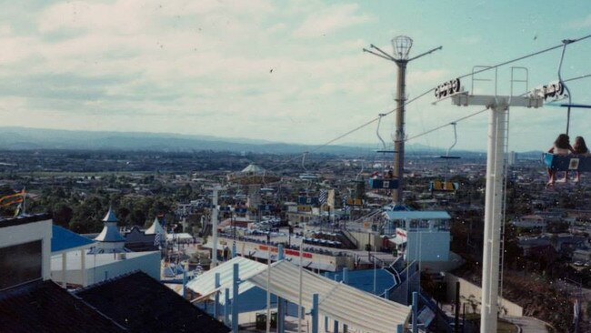 The chairlift taking patrons to Magic Mountain. Picture: Supplied