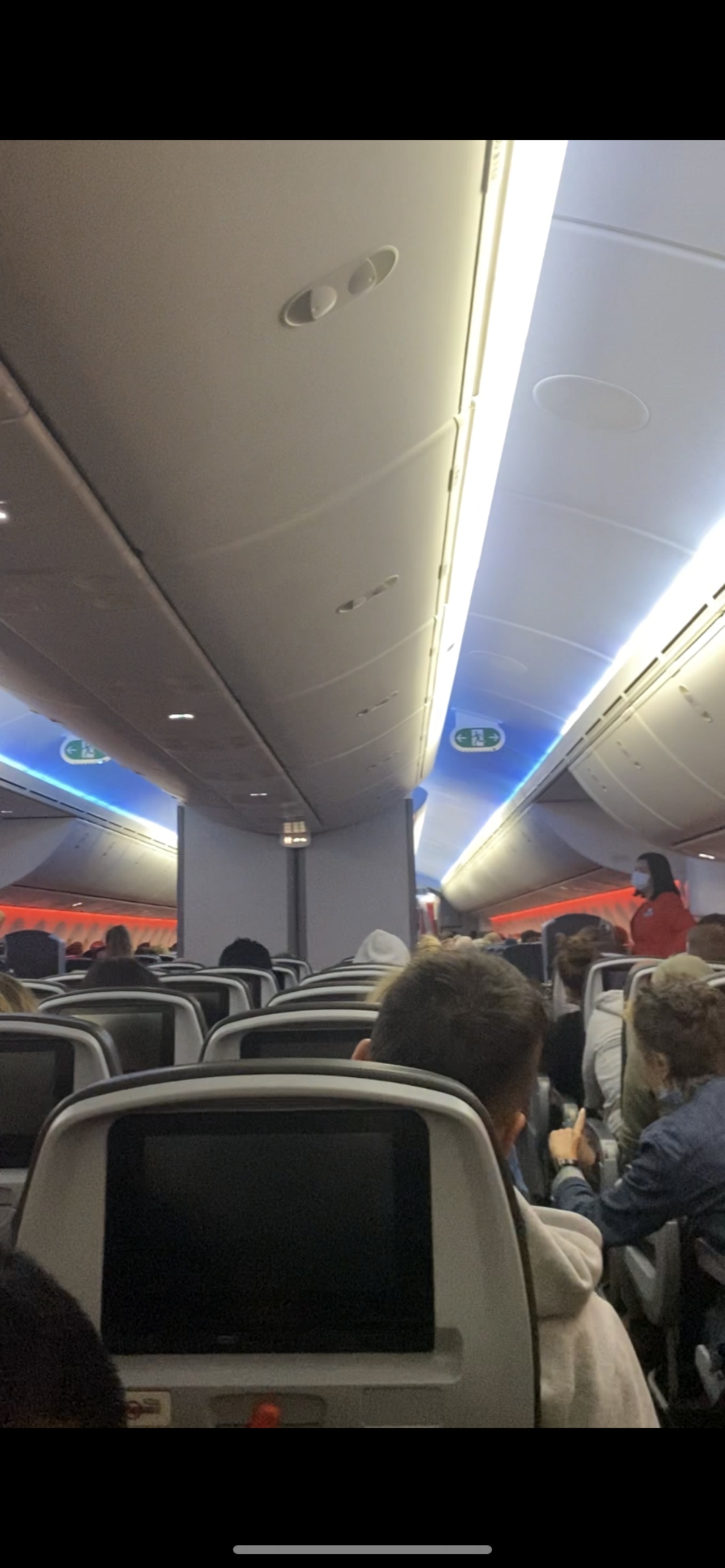 Jetstar passengers made to wait almost another hour due to an on-flight incident.