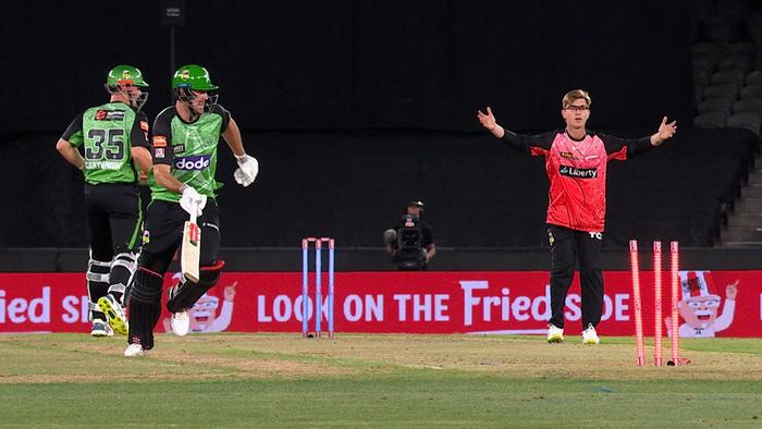 Adam Zampa was not impressed.