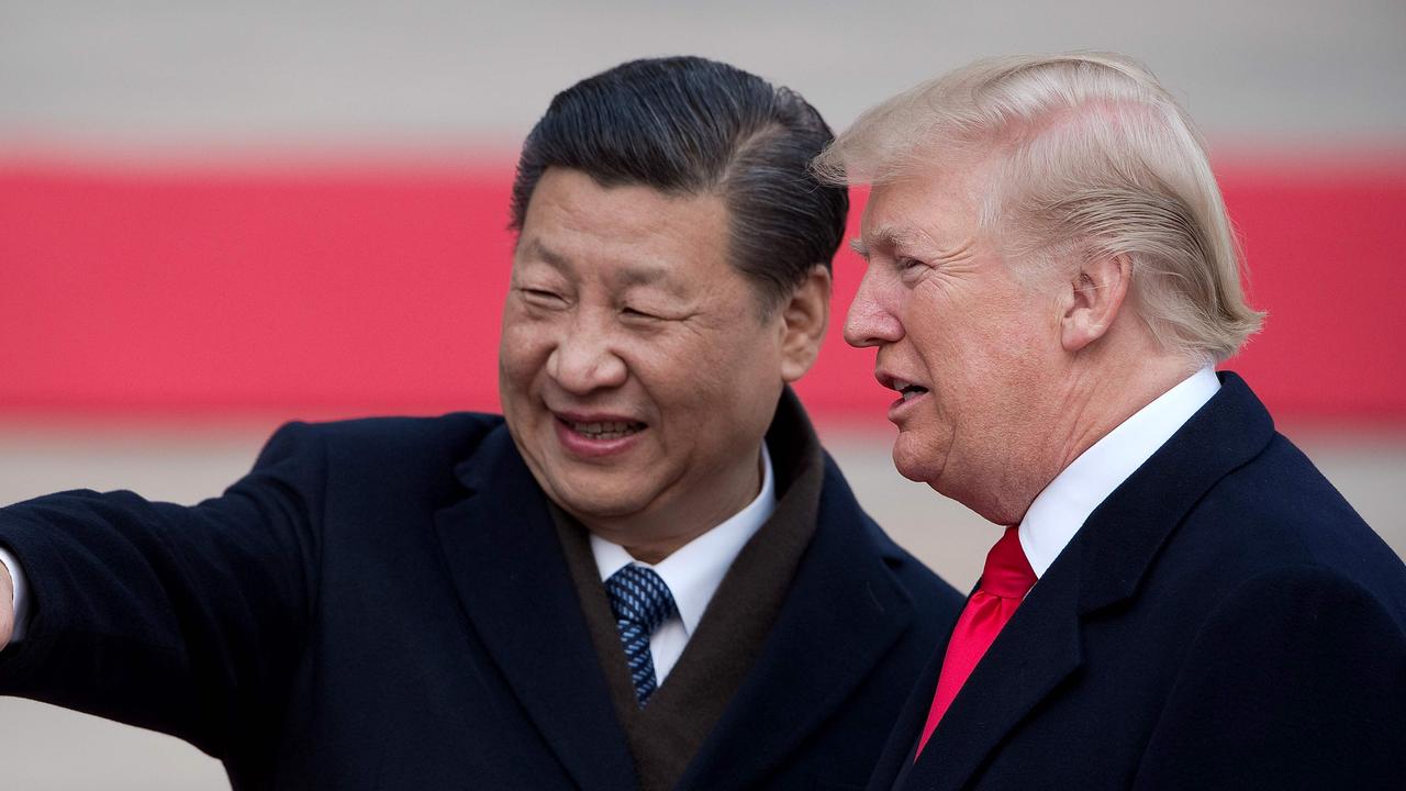 Donald Trump has imposed higher tariffs and tighter technology controls on China. Picture: AFP