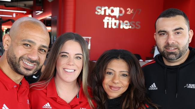 Snap Fitness Doonside opens its doors making it the first ever gym to open in Doonside. Maikil and Tamara Georgy, with Shirein and Jay Hickman.