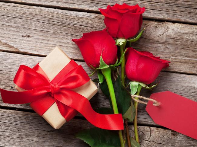 WITH LOVE: Buying roses for Valentine's Day is the perfect way to say I love you.