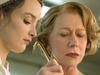 Marguerite (Charlotte Le Bon) and Madame Mallory (Helen Mirren) in a scene from film The Hundred-Foot Journey.