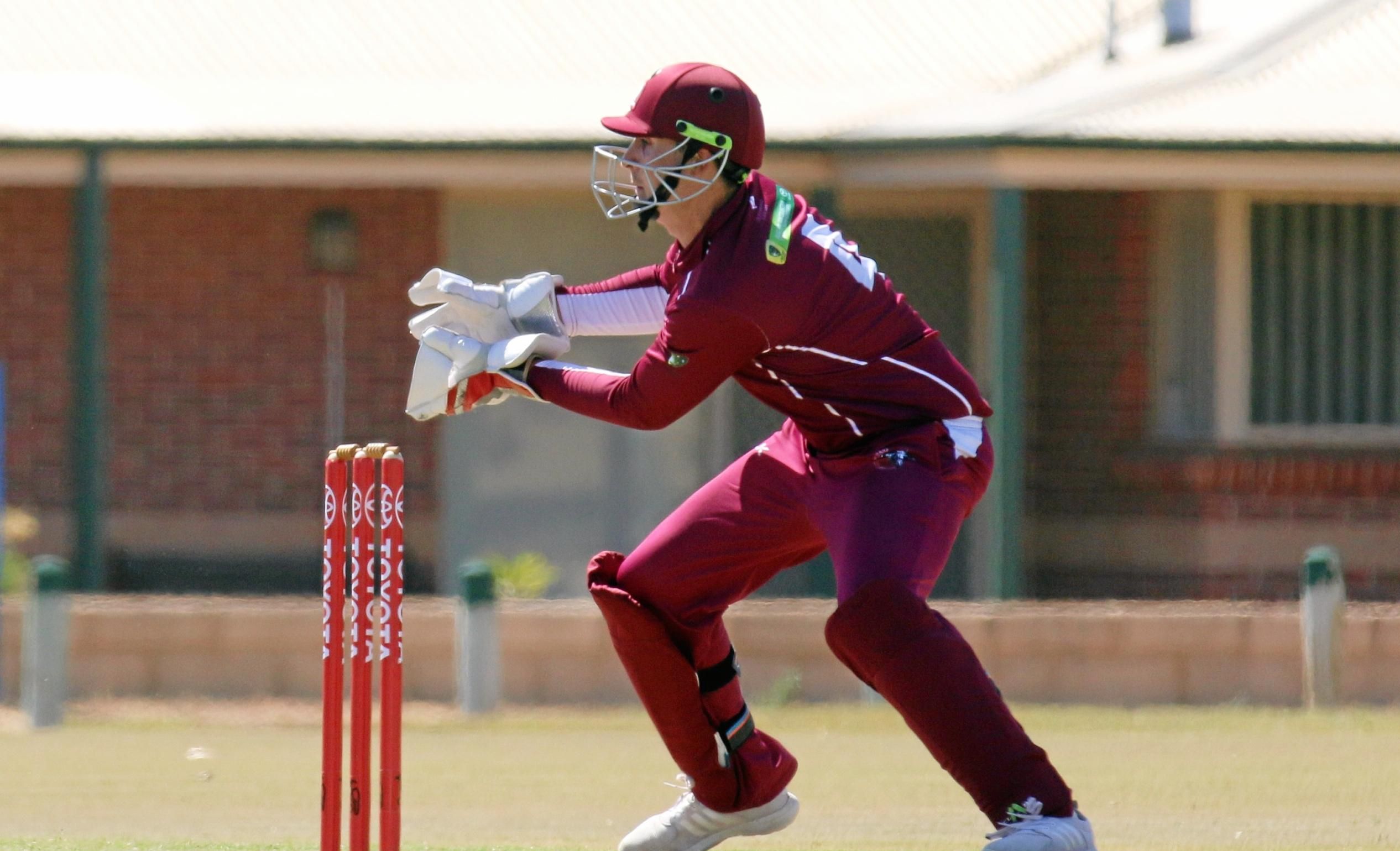 Toowoomba's Chris Hall made his debut for Queensland Country at the National Championships in Geraldton, Western Australia last week. Picture: Arctic Moon Photography