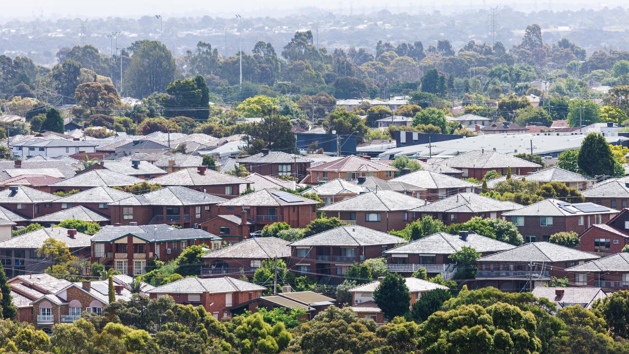 A lack of housing stock is expected to curb steep price increases. Picture: Aaron Francis/NCA NewsWire