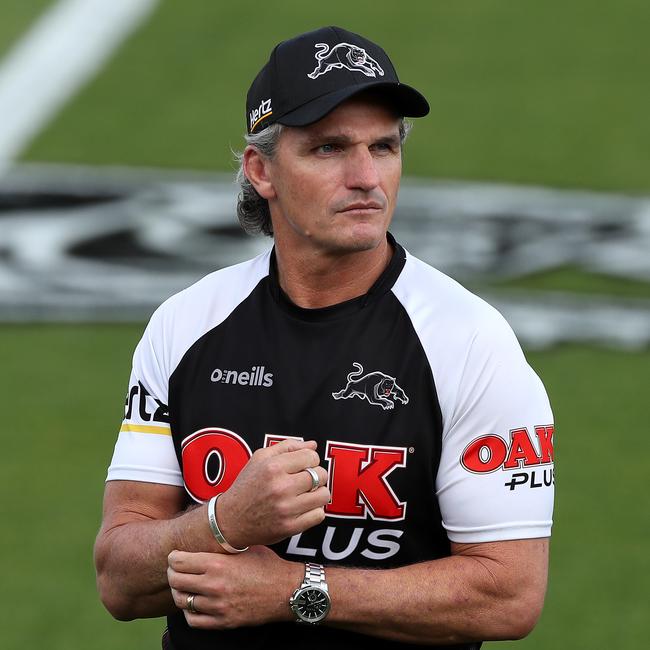 Penrith coach Ivan Cleary was confident the club would retain Crichton. Picture: Mark Kolbe/Getty Images