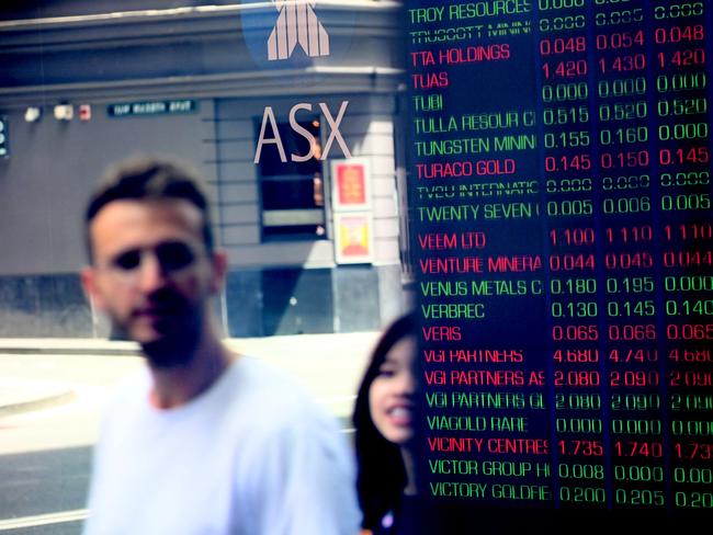 SYDNEY, AUSTRALIA - NewsWire Photos November 3, 2021: General scenes from the Australian Stock Exchange in Sydney.Picture: NCA NewsWire / Jeremy Piper