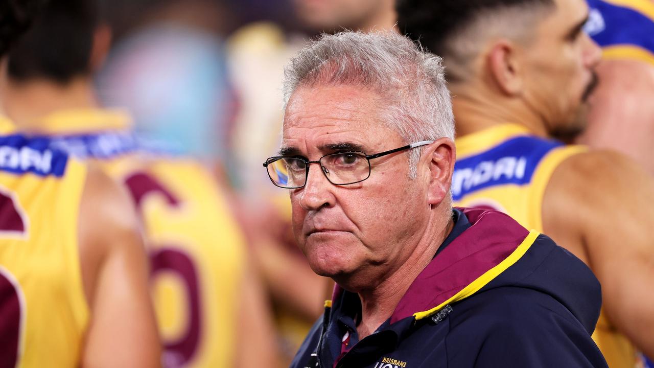 Chris Fagan has hit out. Photo by James Elsby/AFL Photos via Getty Images