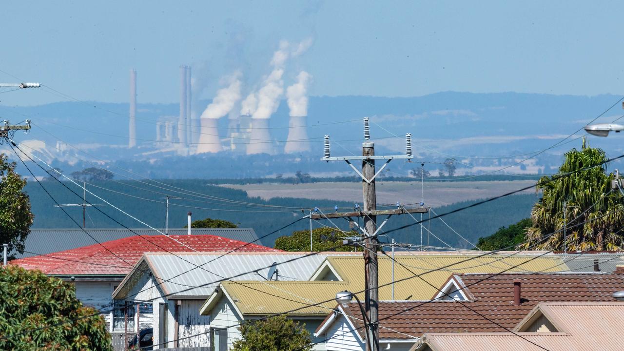 Victoria's Yallourn coal-fired power station will shut down four years earlier than expected in 2028. Picture: Jason Edwards