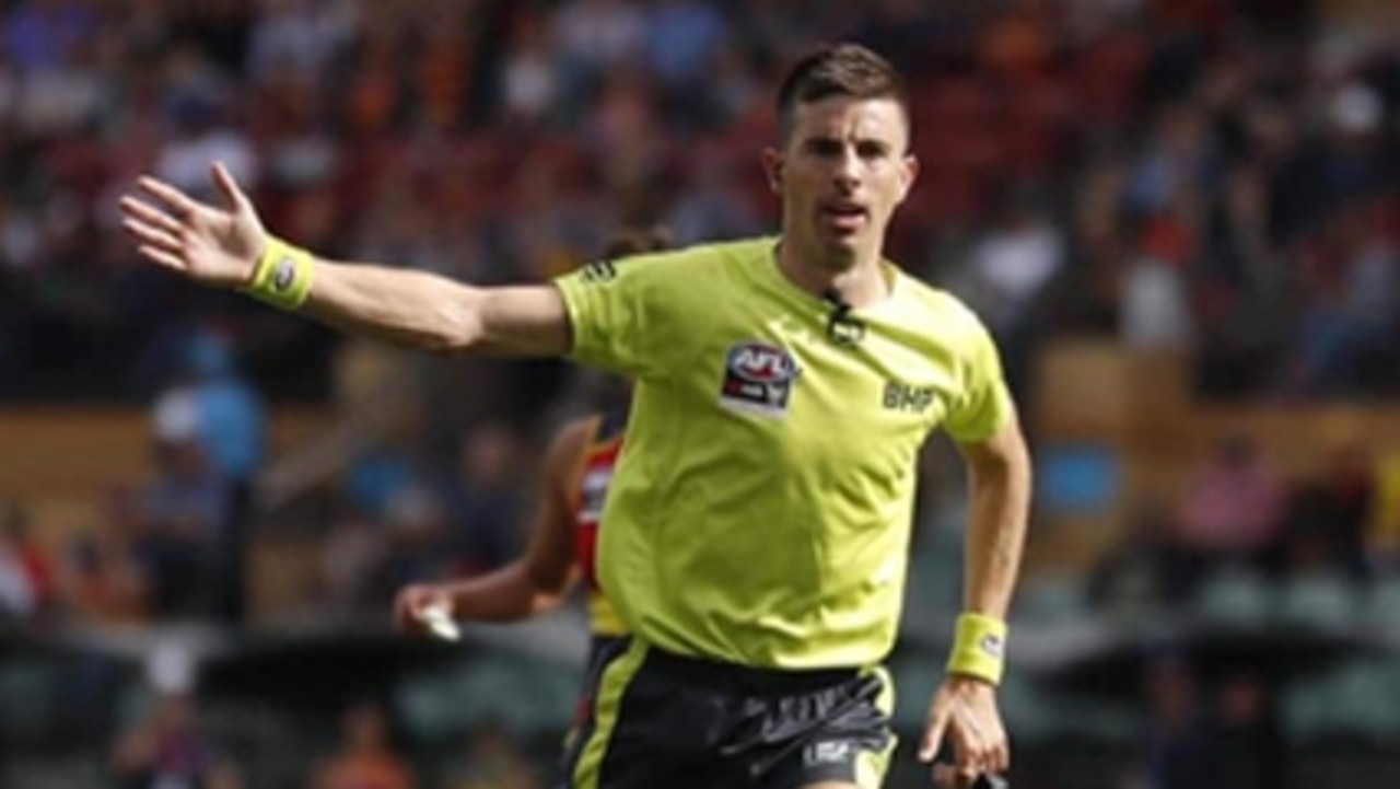 AFL Umpire Michael Pell Picture: AFL Photos