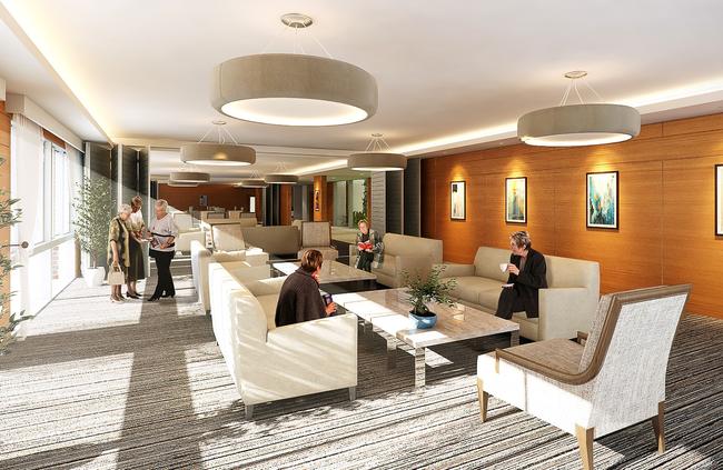 And it will include community facilities, including a resident cafe and bar.