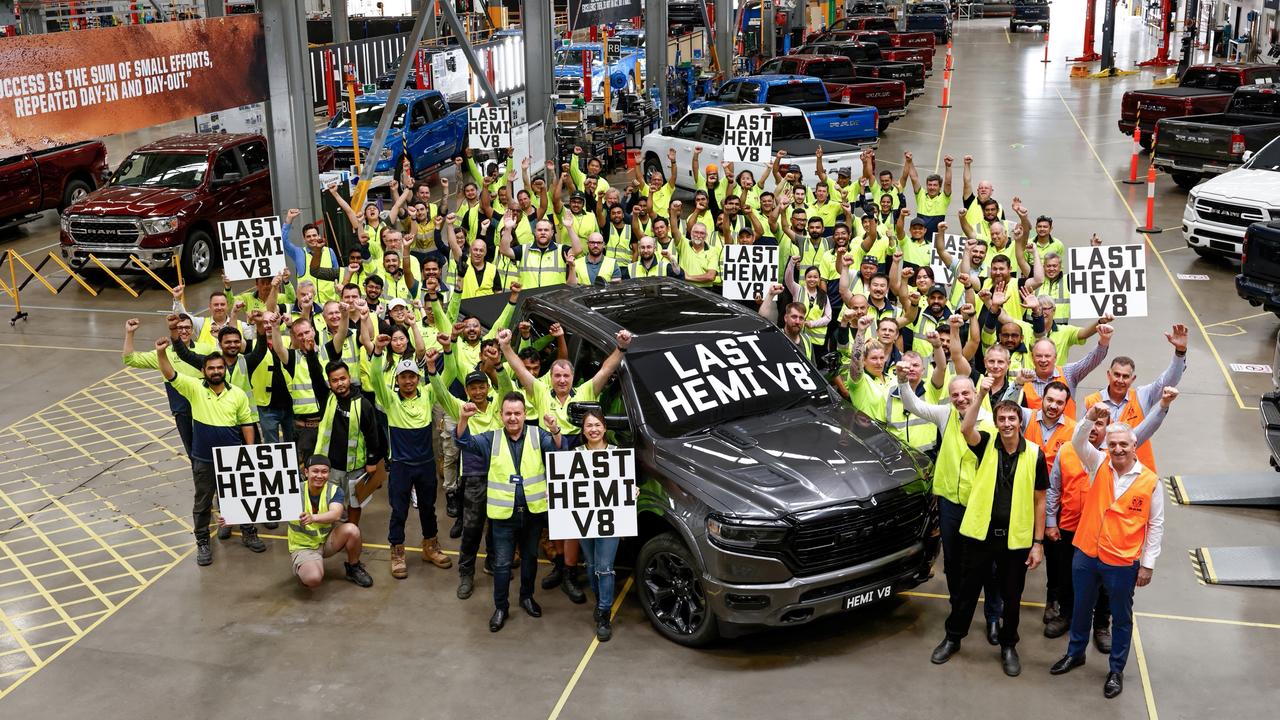 RAM finished production of Hemi-powered V8 utes in 2024. Picture: Supplied