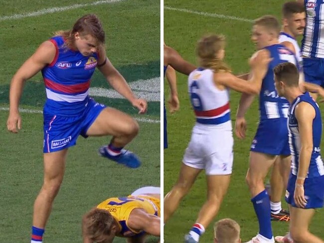 Bailey Smith has been slammed for two low acts.