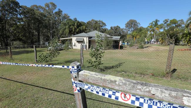 The scene at Grassdale Street, Buccan.