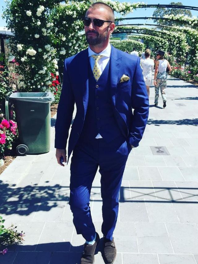 Oaks Day 2016 via social media ... Kris Smith. Picture: Instagram