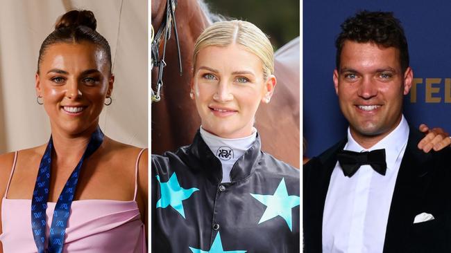 Three of South Australia's most powerful athletes. Pictures: File