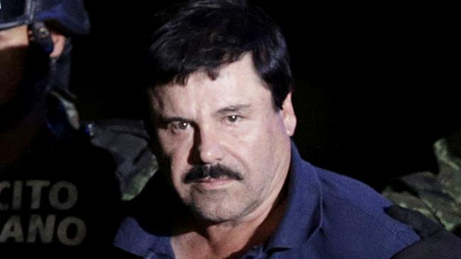 Joaquin "El Chapo" Guzman is on trial in New York. Picture: Reuters