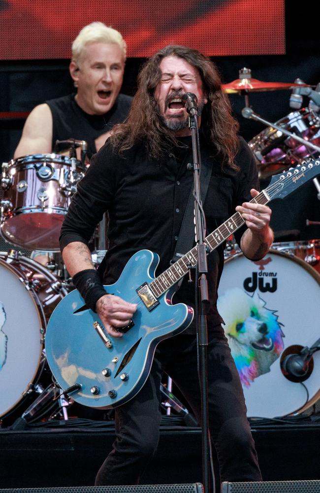 The Foo Fighters have been touring around Australia. Picture: David Geraghty