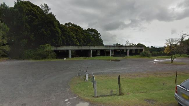 The disused concrete building at 606 Old Northern Rd, Dural