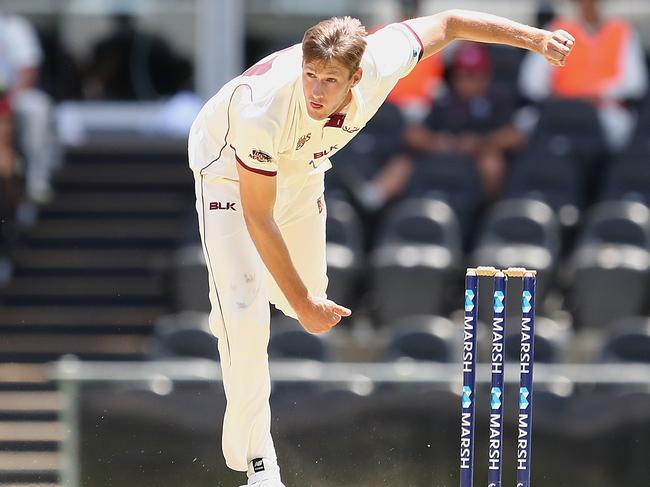 Cameron Gannon finished with eight wickets for the match.