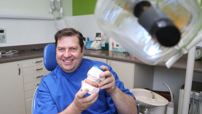 Practice owner Peter Fuller of Q Dental, with practices at Mt Gravatt East, Bulimba and Manly Photo Ric Frearson