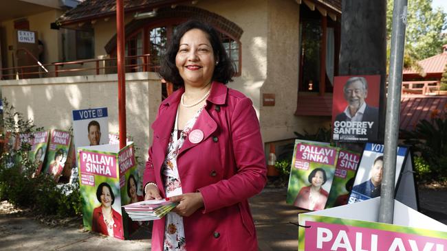 Pallavi Sinha is running as an independent, but says she is still a conservative candidate. Picture: Richard Dobson