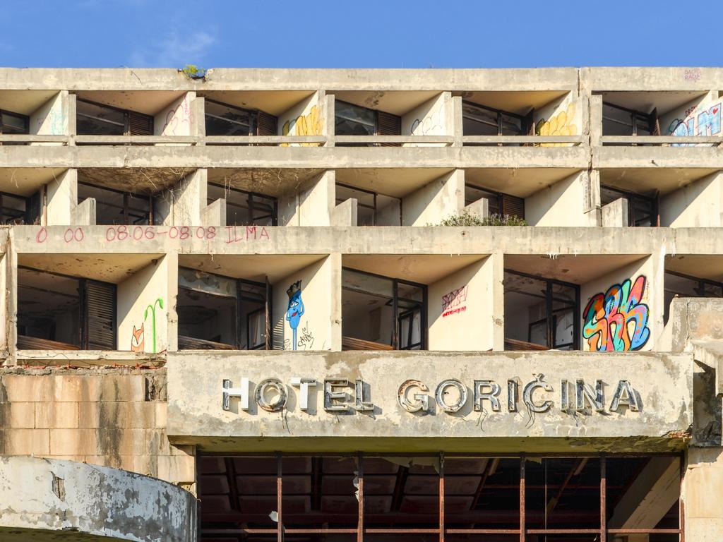 It was once part of a resort complex made up of seven other hotels on the Kupari Bay. Picture: Alamy