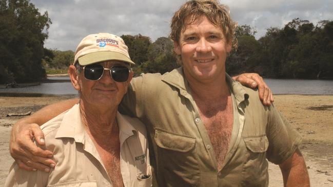 Bob Irwin and his son Steve.