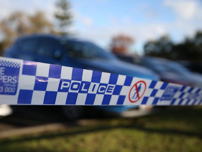 MELBOURNE, AUSTRALIA- NewsWire Photos June 25 2022,  Generic View of Police line tape at a crime scene.Picture: NCA NewsWire /Brendan Beckett