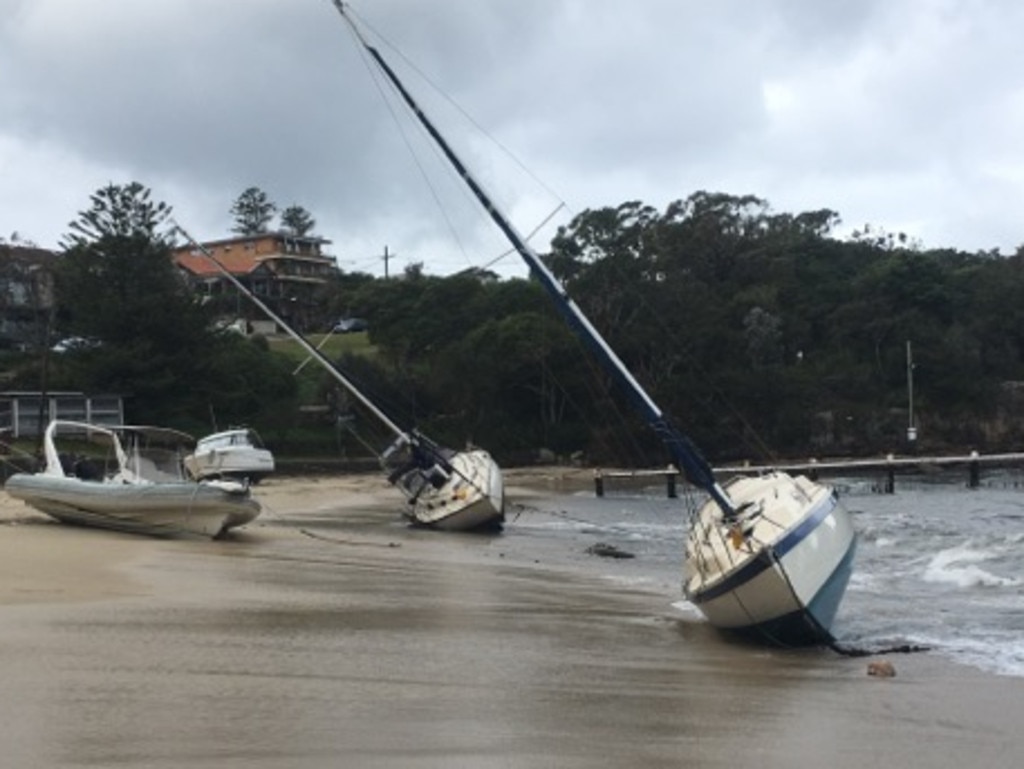 yacht storm sydney