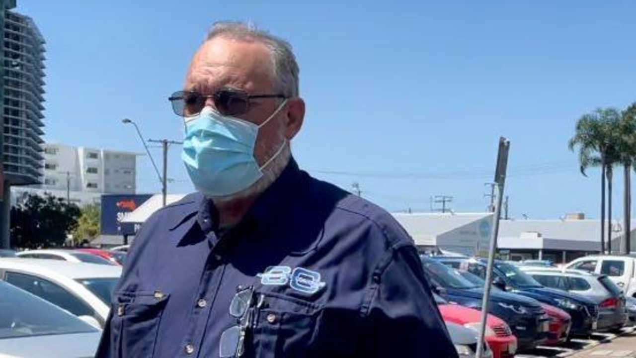 Brian Andrew Cordwell leaves Maroochydore District Court after he was sentenced to a six month suspended jail sentence for his role in a workplace accident at Cordwells Resources Chevallum sand mine. Picture: Tegan Annett