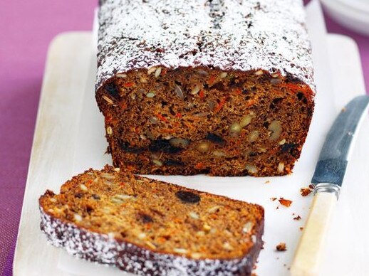 Date and carrot loaf.